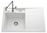Logo Tr�sor polar - evier � encastrer luisina 1 bac, 1 �gouttoir coloris