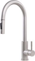 Logo Rc045a20k01 - mitigeur de cuisine luisina, bec pivotant inox platinium