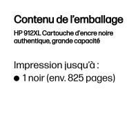 Logo Hp 912xl high yield black ink 3419010