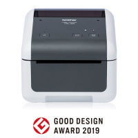Logo Brother td-4410d label printer direct thermal roll 118mm 203x203dpi 203.2mm/sec usb 2.0 serial 3439583