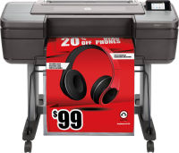 Logo Hp designjet z6 24inch postscript printer 3073839