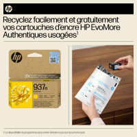 Logo Hp 937e evomore yellow original ink cartridge 47103473