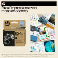 Logo Hp 924e evomore black original ink cartridge 47103453