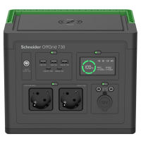 Logo Apc schneider offgrid portable power station 730 738wh�lithium-ion 2 schuko sinewave 47798271