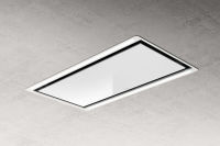 Logo Hilight glass blanc - hotte de plafond elica hilight glass 100 cm hauteur 16 cm coloris verre blanc, moteur non inclus prf014624
