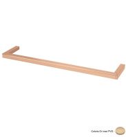 Logo Porte serviette 60 cm quattro - dm21246p or rose pvd