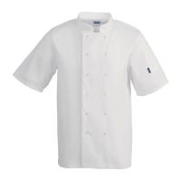 Logo Veste de cuisine whites vegas mixte manches courtes blanche xs a211-xs