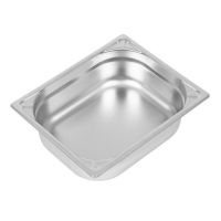 Logo Bac inox 18/10 gn 1/2 professionnel vogue 100mm dw439