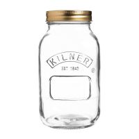 Logo Bocal � conserves couvercle vis kilner 1l gg786