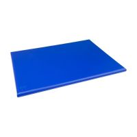 Logo Planche � d�couper extra large haute densit� hygiplas bleue j042