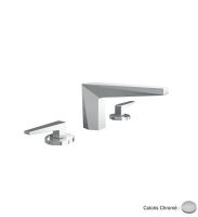 Logo Robinet m�langeur lavabo chrom� fractal - ft20551 chrom�