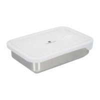 Logo Plat de stockage alimentaire en acier inoxydable tout-en-un masterclass 1,3l fw786