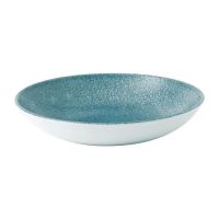 Logo Assiettes coupe ronde churchill studio prints raku topaz blue 182mm (lot de 12) de889