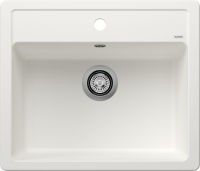 Logo Evier blanco legra - silgranit blanc - 523334