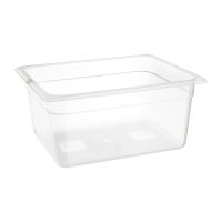 Logo Bac en polypropyl�ne gn 1/2 sans couvercle nisbets essentials 150mm fa824