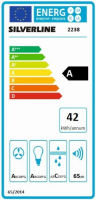 Logo Horis noir - hotte murale silverline horis 90 cm coloris noir
