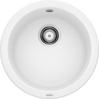 Logo Evier blanco rondo - silgranit blanc - 511621