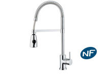 Logo Rcd27 015 - mitigeur de cuisine luisina, bec pivotant chrom� avec douchette mobile double jet