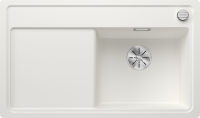 Logo Evier blanco zenar - silgranit blanc - 523816