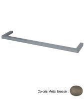 Logo Porte serviette 60 cm quattro - dm21277 m�tal bross�