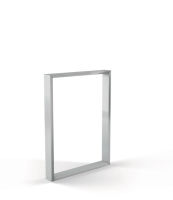 Logo Pied stef aluminium hauteur plan 885 mm - pied de table rectangulaire stef en m�tal h 885 mm - largeur 790 mm 36260