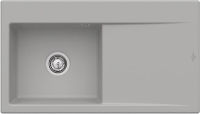 Logo Subway fossil - evier � encastrer villeroy & boch 1 bac, 1 �gouttoir coloris fossil ev335202kd