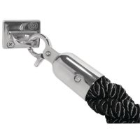 Logo Cordon d accueil torsad� bolero noir cf136