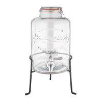 Logo Distributeur d'eau r�tro en verre avec socle olympia 8,5l ck939