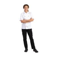 Logo Veste de cuisine mixte whites chicago manches courtes blanche xl dl711-xl