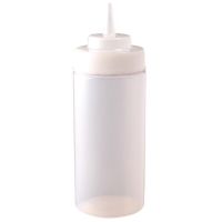 Logo Distributeur de sauce � col large vogue 454ml transparent e092