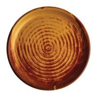 Logo Assiettes plates terre de sienne olympia canvas 180mm (lot de 6) fa309