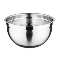 Logo Bassine acier inoxydable fond silicone vogue 5l gg022