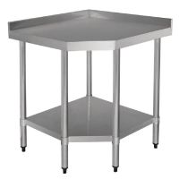Logo Table d'angle inox vogue 700mm gl278