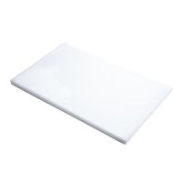 Logo Planche � d�couper en poly�thyl�ne haute densit� gastro m blanche gn344