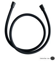 Logo Flexible lisse siliconne extra souple 150 cm blackmat lux - lux15013 noir  mat