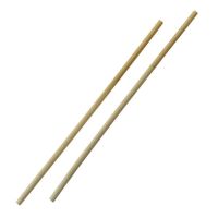 Logo Pailles droites en roseau sier disposables 6-8 mm / 25 cm (lot de 50) hu493