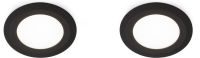 Logo Kit 2 mino noir - kit mino - 2 spots � encastrer coloris noir +