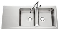 Logo Fagotto inox mini-structure - evier � encastrer luisina 2 bacs, 1 �gouttoir coloris inox mini-structure ev5821 ims