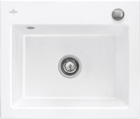 Logo Subway s blanc - cuve � encastrer villeroy & boch 1 grand bac coloris blanc ev3309 02 r1