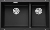 Logo Evier blanco subline - silgranit anthracite - 523151