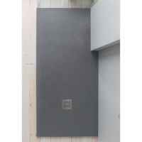 Logo Receveur douche  marmoresina gris ciment 90120h25 receveurs - colm90120gc