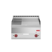 Logo Plancha �lectrique plaque 2/3 lisse 1/3 rainur�e gastro m 600 gn027