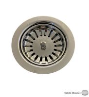 Logo Bonde pour �vier chrom� vidage - ac75051 chrom�