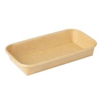 Logo Barquettes � sushi no 1 fiesta recyclable 160x90mm (lot de 300) hx286
