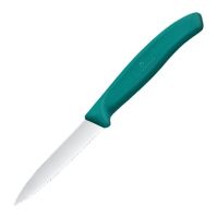 Logo Couteau d'office victorinox swiss classic vert 8cm jk358