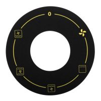 Logo �tiquette du panneau de s�lection de four buffalo s�rie 600 at030