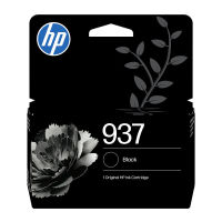 Logo Hp 937 black original ink cartridge 48301040