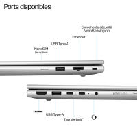 Logo Hp elitebook 6 g1i intel core ultra 5 225u 14p wuxga 24go ddr5 512go ssd be+bt 3c batt fps uma w11p 1yr wrty 48314339