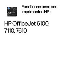 Logo Hp 932xl high yield black original ink cartridge 48556078