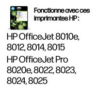 Logo Hp 912 cmyk original ink cartridge 4-pack 48556076